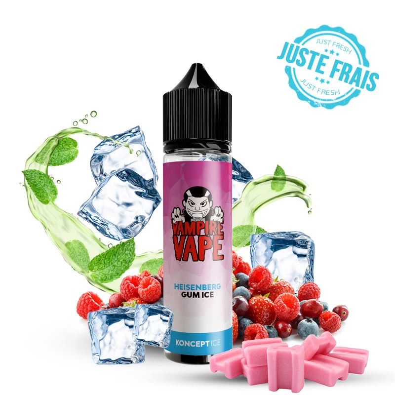 Heisenberg Gum Ice 50ml - Vampire Vape - 0mg