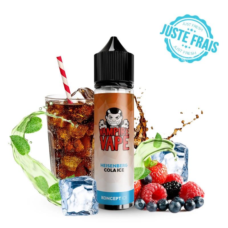 Heisenberg Cola Ice 50ml - Vampire Vape - 0mg