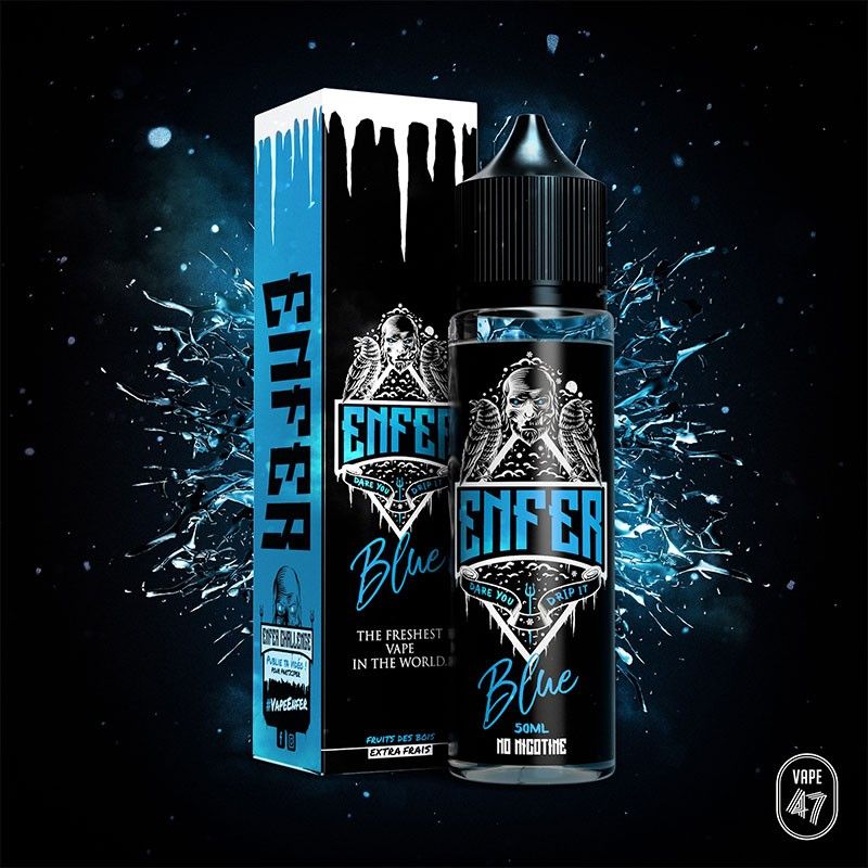 ENFER Blue 50ml - Vape 47 - 00mg