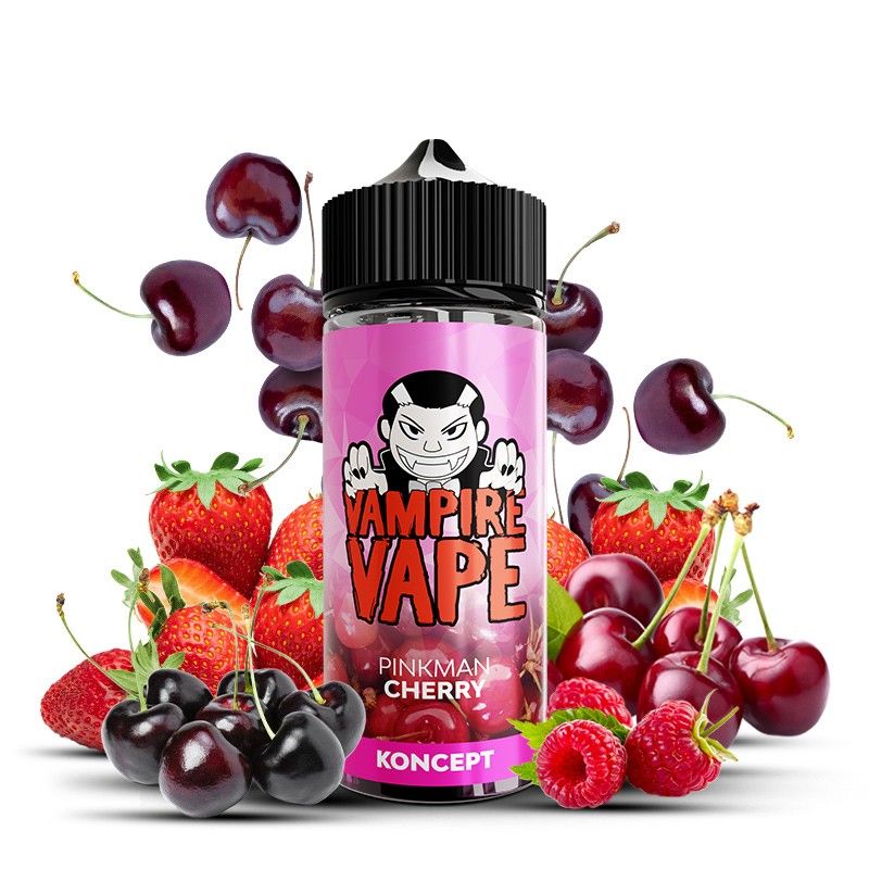 Pinkman Cherry 100ml - Vampire Vape - 0mg