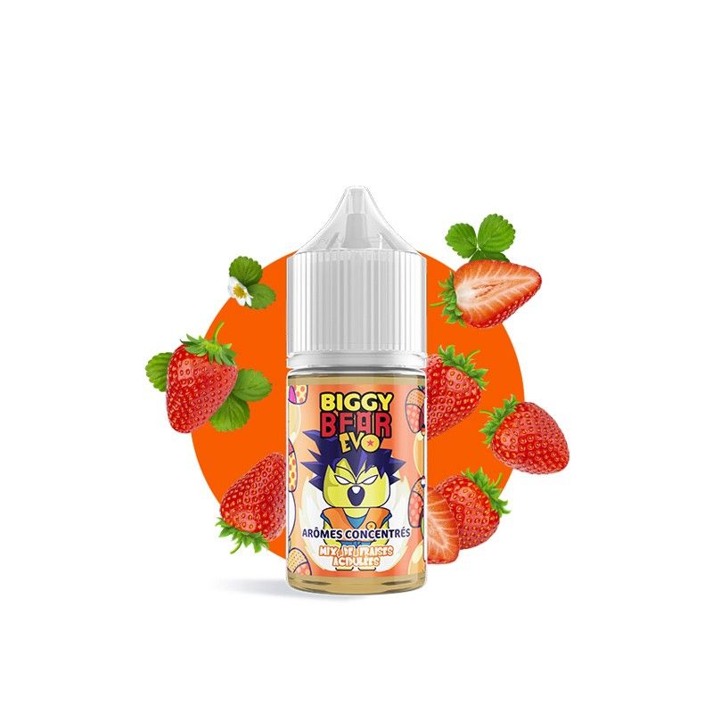 Concentré Mix Fraises Acidulées 30ml - Biggy Bear EVO - 30ml
