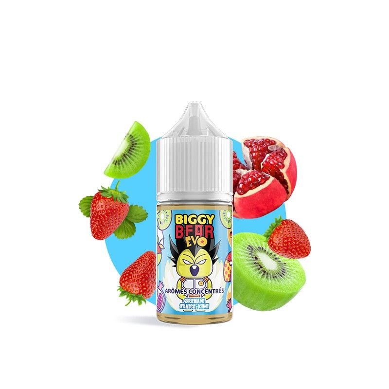 Concentré Grenade Fraise Kiwi 30ml - Biggy Bear EVO - 30ml