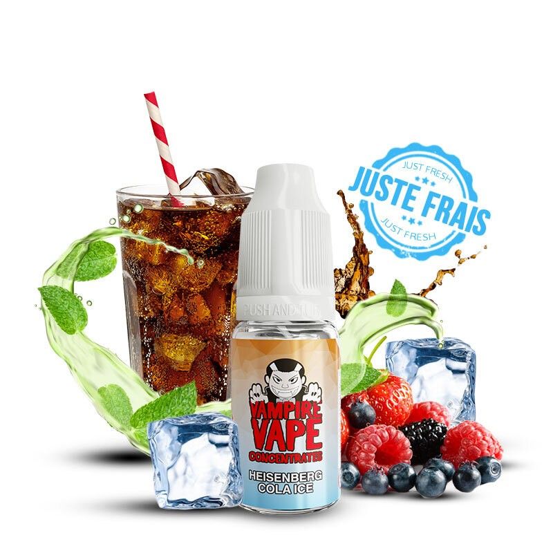 Concentré Heisenberg Cola Ice 10ml - Vampire Vape - 10ml