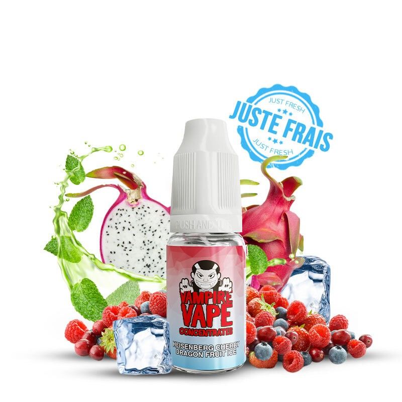 Concentré Heisenberg Cherry Dragon Ice 10ml - Vampire Vape - 10ml
