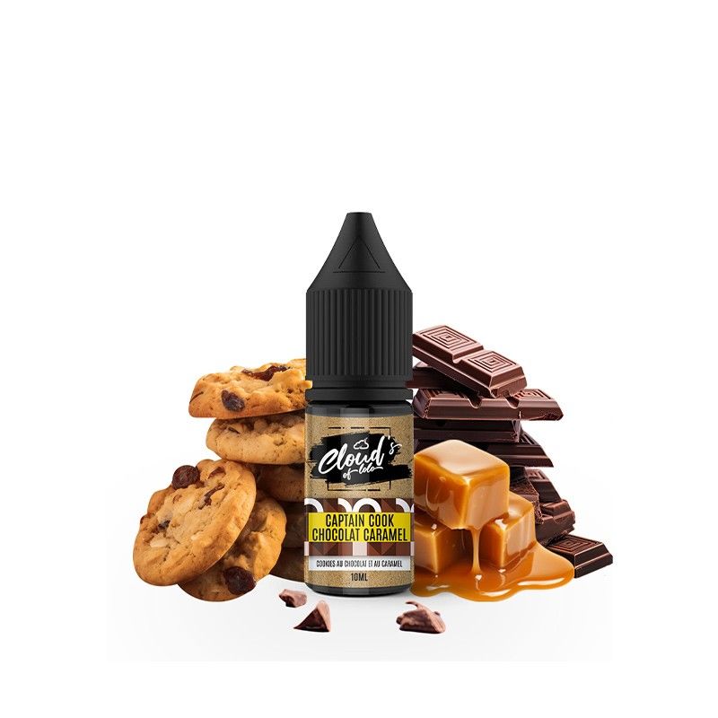 Concentré Captain Cook Chocolat Caramel 10ml - Clouds Of Lolo - 10ml