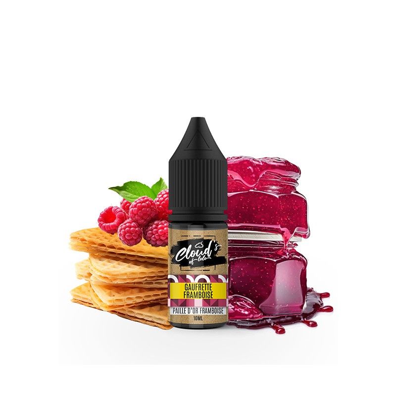 Concentré Gaufrette Framboise 10ml - Clouds Of Lolo - 10ml