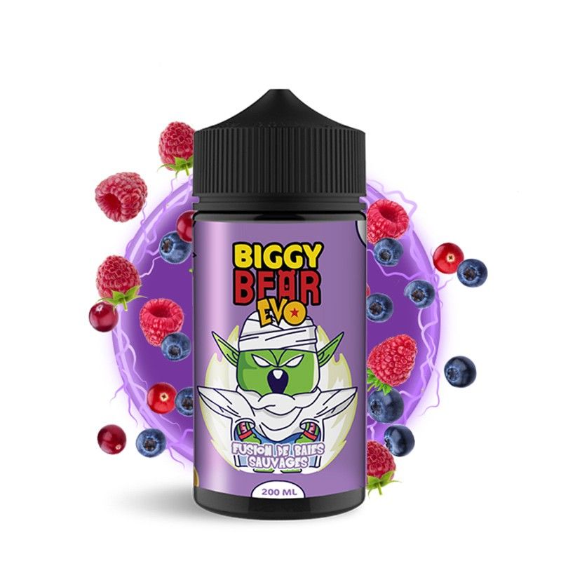 Fusion de Baies Sauvages 200ml - Biggy Bear EVO - 0mg