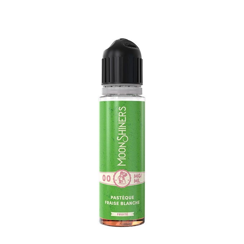 Pastèque Fraise Blanche 50ml  - Basics - Moonshiners - 0mg - 00mg