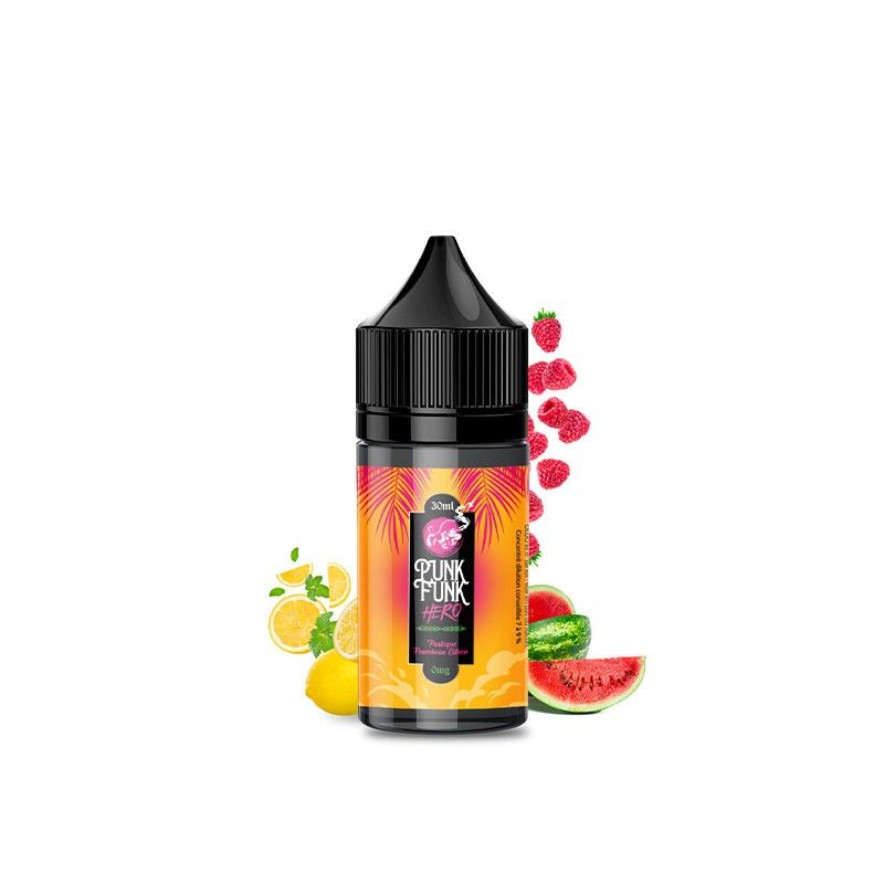 Concentré Pastèque Framboise Citron 30ml - Punk Funk Hero - 30ml