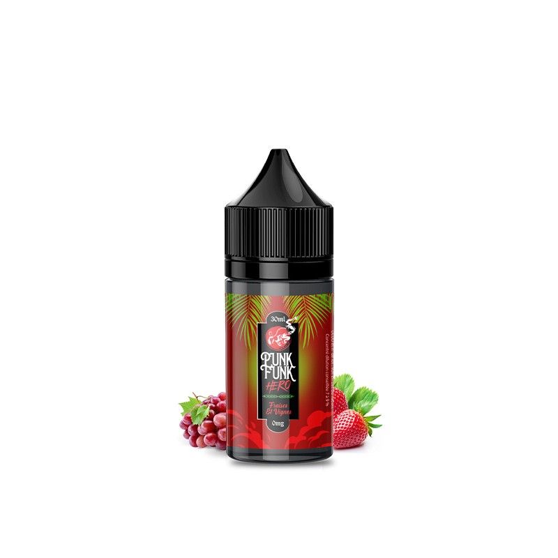 Concentré Fraises et Vignes 30ml - Punk Funk Hero - 30ml