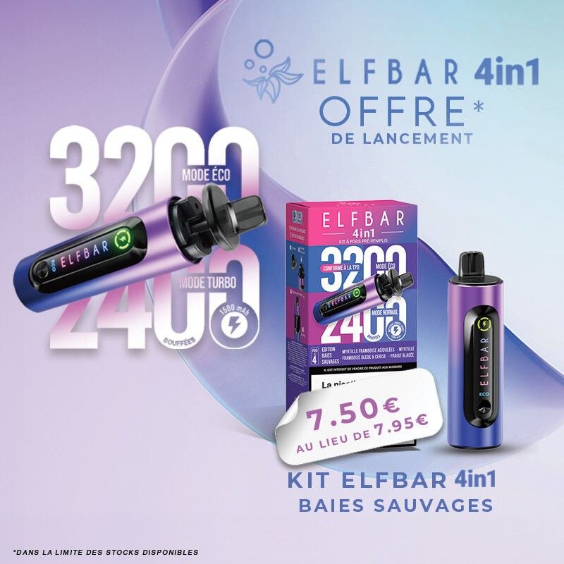 Kit EB 4in1 - Edition Baies Sauvages - 20mg