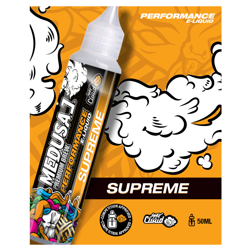 Supreme 50 ML PERFORMANCE - Medusa - 0mg