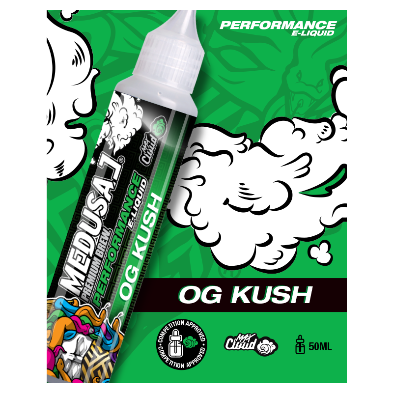 OG Kush 50ML PERFORMANCE - Medusa - 0mg