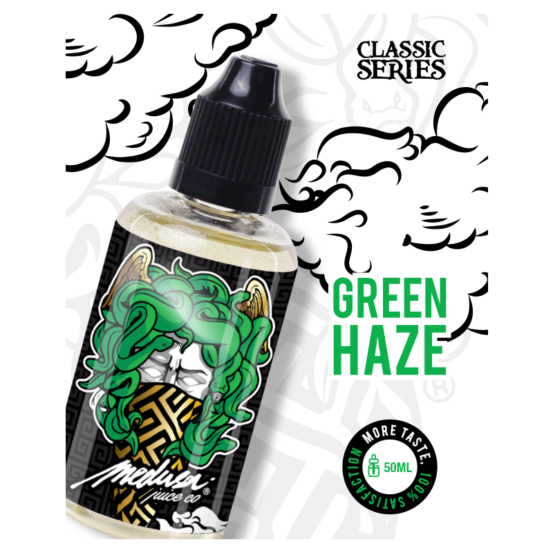 Green Haze 50ml - Medusa - 50ml - 0mg TPD FR/BE