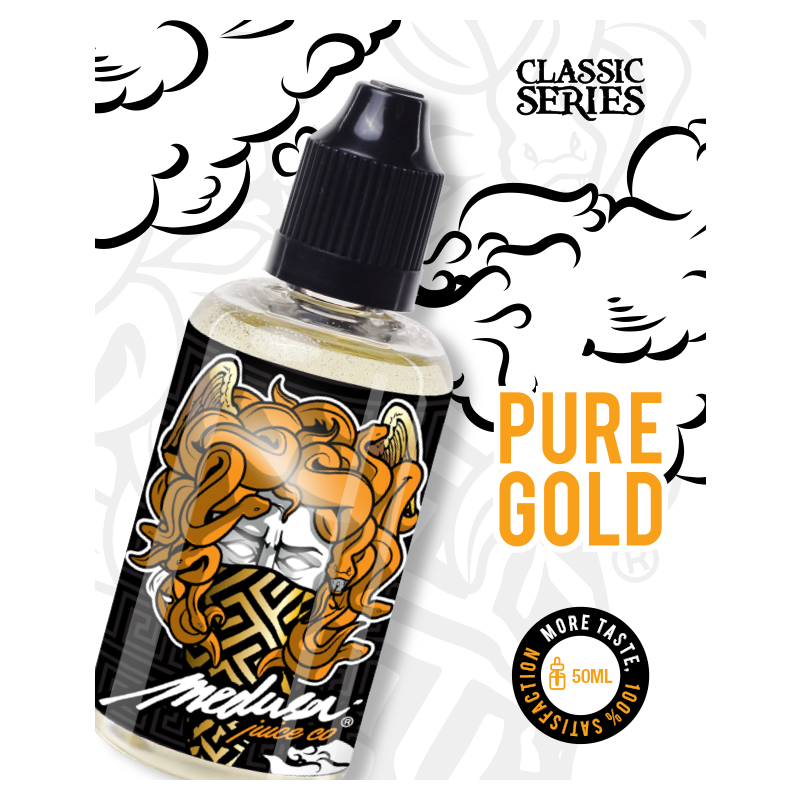 Pure Gold 50ml - Medusa - 50ml - 0mg TPD FR/BE