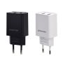 Prise Secteur 2 ports USB 2.4A - Tekmee - Black Prise Secteur 2 ports USB 2.4A - Tekmee - Black