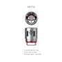 Résistances V12-T12 pour TFV12 Par 3 - Smoktech - 0,12 Ohms Résistances V12-T12 pour TFV12 Par 3 - Smoktech - 0,12 Ohms